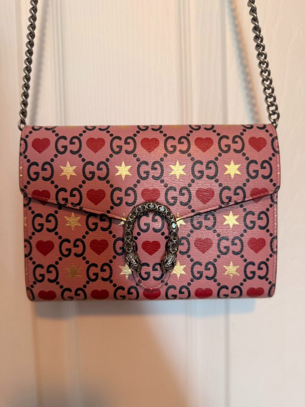 Gucci Dionysus Valentine’s Limited Edition Wallet on Chain